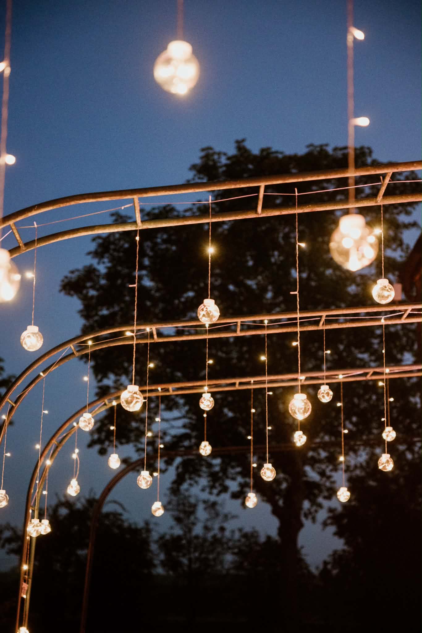 Guirlandes lumineuses LED (boules)
