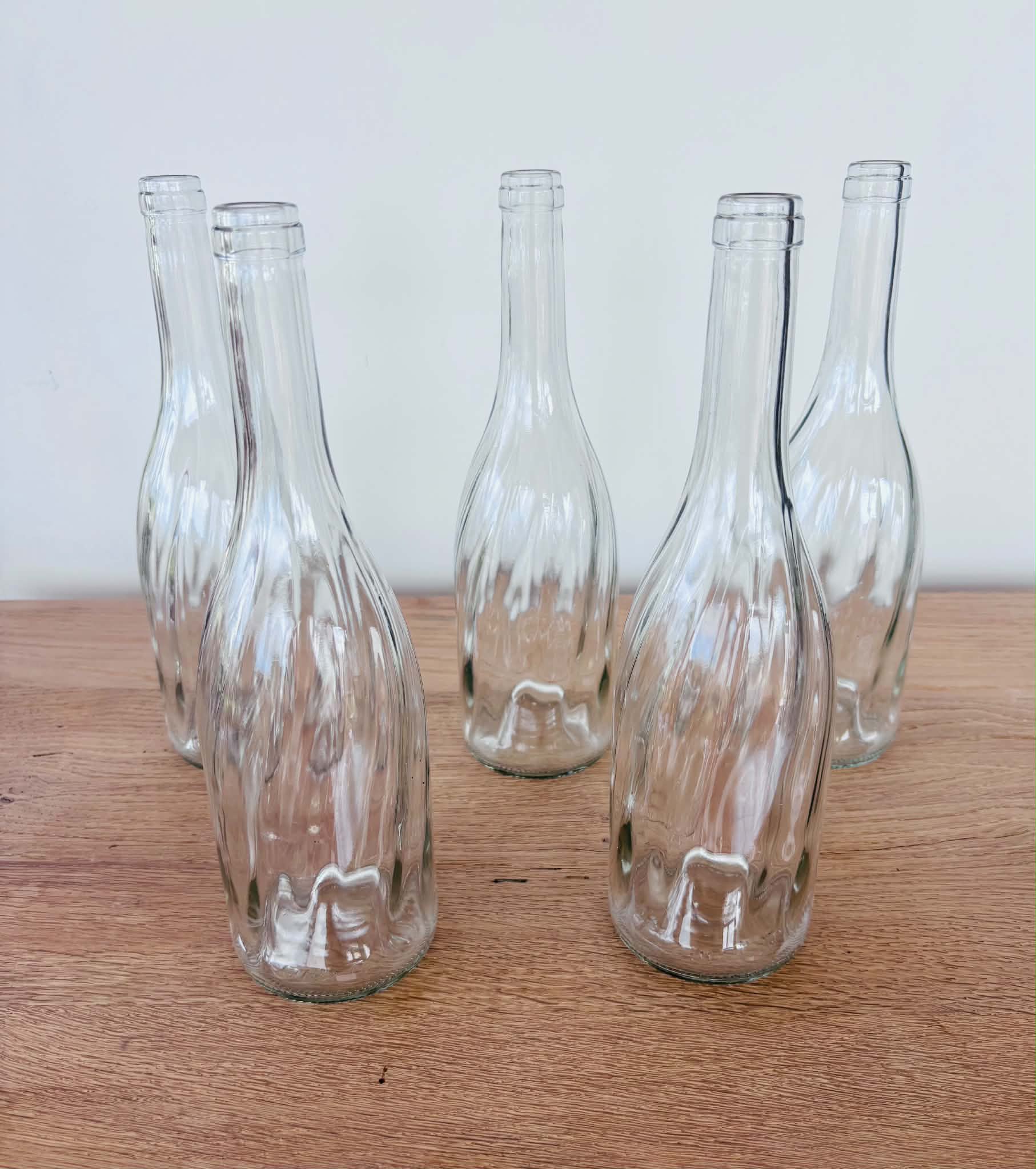 Bouteilles en verre