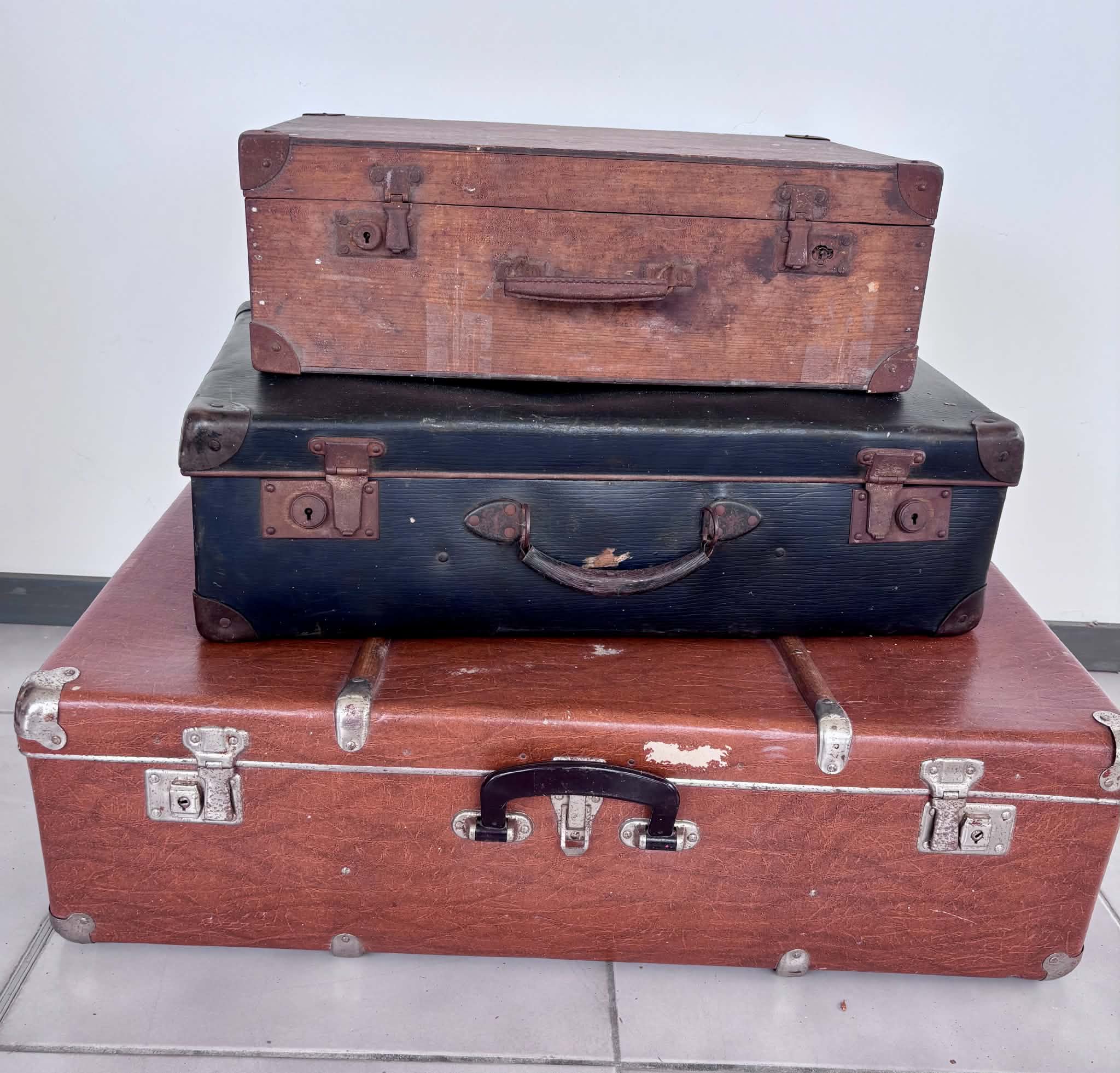 Valise en bois